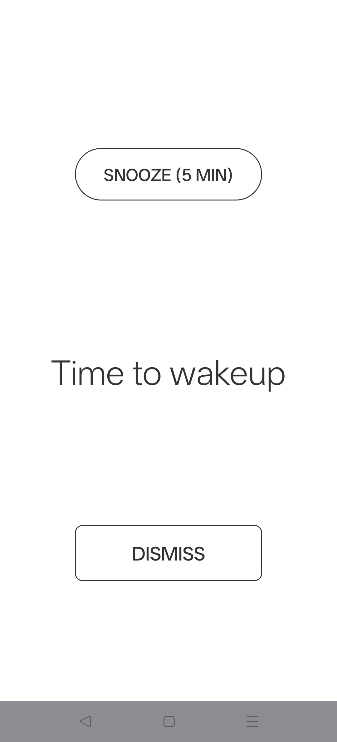Wakeup